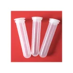 Laboratory Supplies Wholesale Multiple Size Round Bottomed PP Material Clear 10ml 20ml PCR Centrifuge Test Tube With Cap