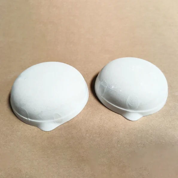 Laboratory Use 40ml-5000ml Chemistry Thickened Porcelain Round Bottom 82mm 90mm 100mm Ceramic Evaporating Dish With Pouring Lip