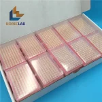 Laboratory With Filter Sterile 1000ul 1ml Pipette Tips in Sealed in 100 Well Box