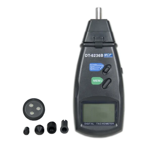 MCP DT6236B - Digital Rpm Tachometer/ Digital Tachometer / Laser Tachometer
