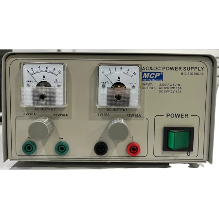 MCP M10-AD350S-10 - AC DC Power Supply 6V, 12V, 10A