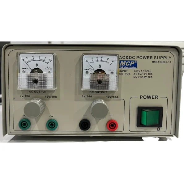 MCP M10-AD350S-10 - AC DC Power Supply 6V, 12V, 10A