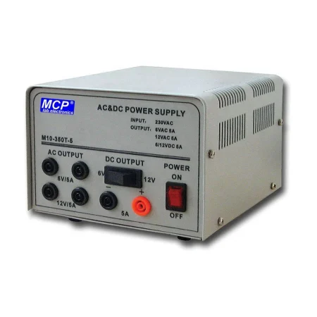 MCP M10-AD350S-10 - AC DC Power Supply 6V, 12V, 10A
