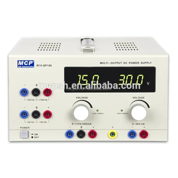 MCP M10-QP500E - High Voltage DC Power Supply 500V Multi output Variable Laboratory For Physics Tube System