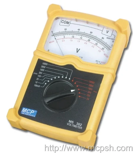MCP MS301 - Analog Portable Ac Dc Ampere Meter Current Meter Amp Meter Ammeter Ammeter Analogue