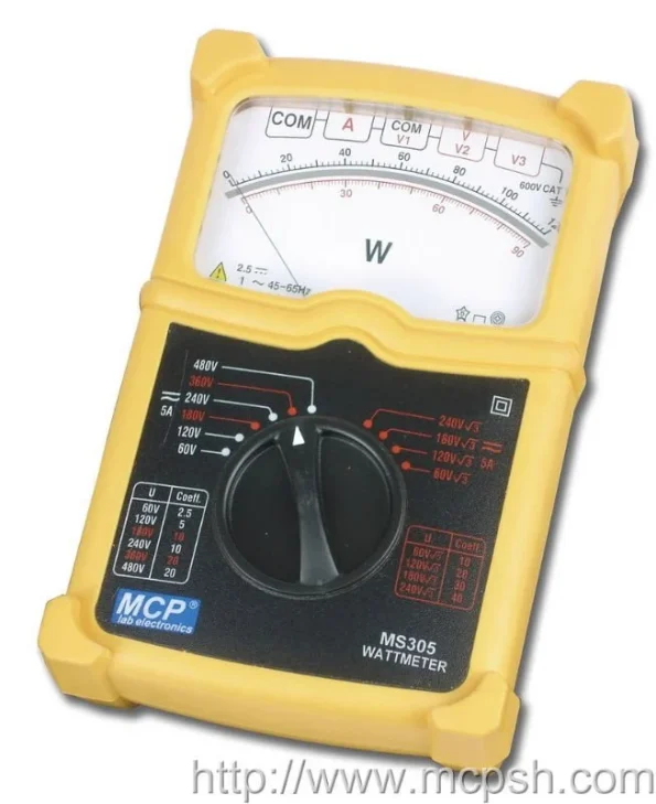 MCP MS301 - Analog Portable Ac Dc Ampere Meter Current Meter Amp Meter Ammeter Ammeter Analogue