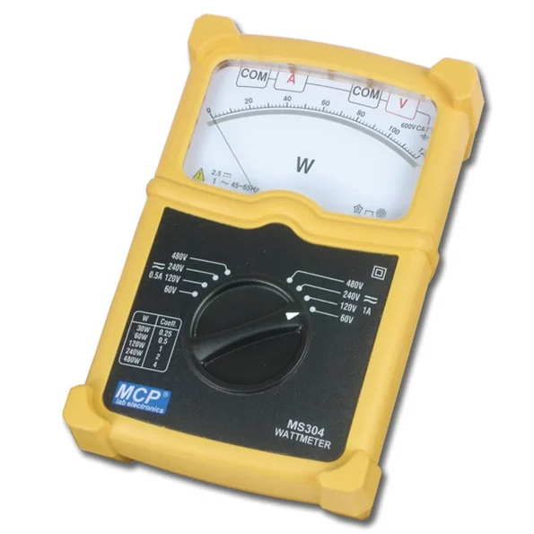 MCP MS304 - Single Phase Analog Wattmeter