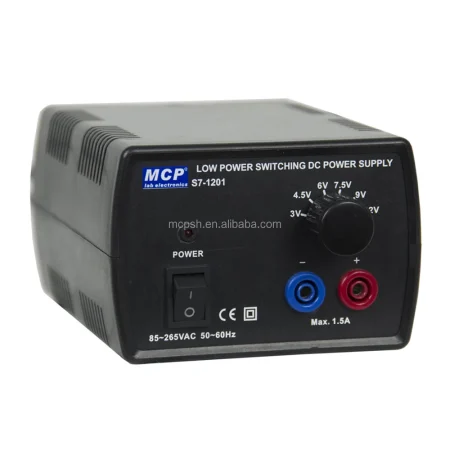 MCP S7-1201S7 SERIES LABORATORY POWER SUPPLY 6V12V15V30V 1.5A2A6A