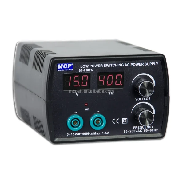 MCP S7-1201S7 SERIES LABORATORY POWER SUPPLY 6V12V15V30V 1.5A2A6A
