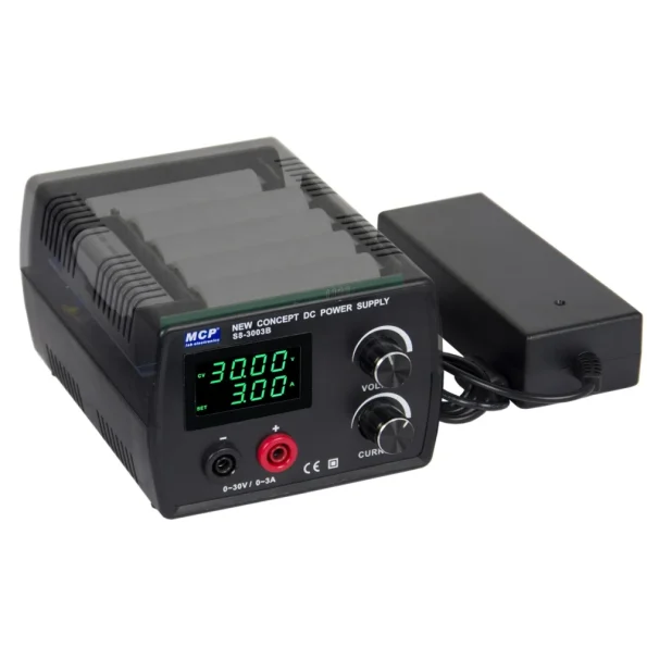 MCP S7-1201S7 SERIES LABORATORY POWER SUPPLY 6V12V15V30V 1.5A2A6A