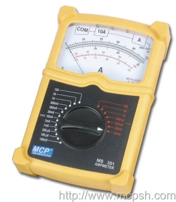 MCP SAM-001 STUDENT ANALOG CURRENT METER AC DC/ac Dc Current Meter/ac Dc Amp Meter
