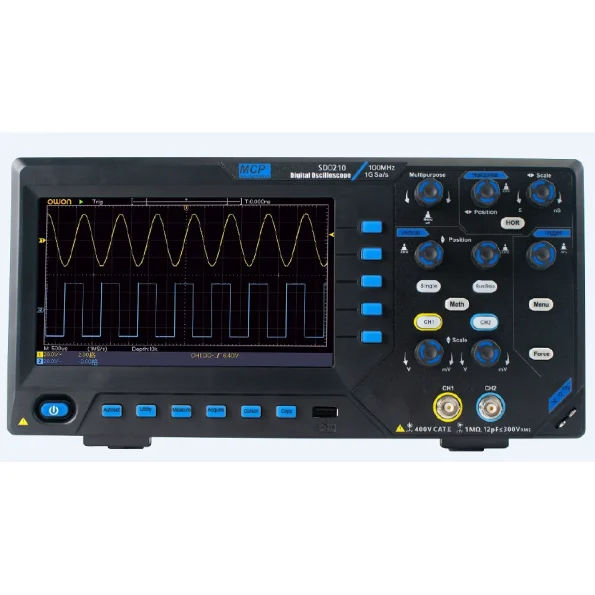 MCP SDO210SDO220 DIGITAL STORAGE OSCILLOSCOPE 100MHz200MHz WITH DUAL CHANNEL WAVEFORM SIGNAL GENERATOR 25MHZ