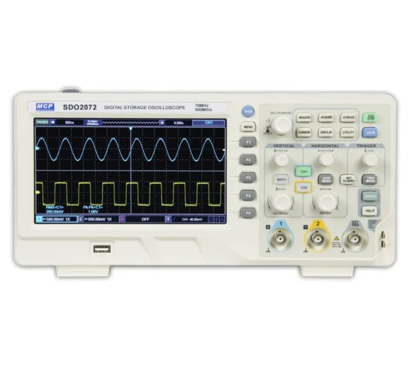 MCP SDO210SDO220 DIGITAL STORAGE OSCILLOSCOPE 100MHz200MHz WITH DUAL CHANNEL WAVEFORM SIGNAL GENERATOR 25MHZ