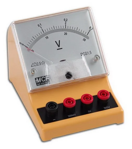 MCP Student Meter DCA DCV DCG 3V30V300V500mA1A5A300uA