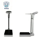 Mechanical Height Weight Scale Physician Body Scale with Height Rod Medical Clinic Hospital Mechanical Weight Measuring Scale