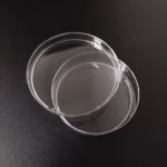 Medical Chemical Laboratory Plastic PS 60mm 55mm EO Sterilize Transparent Bacterial Tissue Cell Culture Petri Dish With 3 Vents