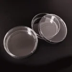 Medical Chemical Laboratory Plastic PS 60mm 55mm EO Sterilize Transparent Bacterial Tissue Cell Culture Petri Dish With 3 Vents