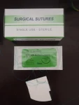Medical Disposable Sterile Nylon Sutures Individually Sealed Independent Packaging Non-Absorbable Polyamide Surgical Suture