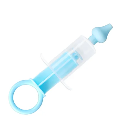 Medical Grade Portable Baby Nose Clean Soft Head Manual Syringe Cleaner Needle Type Infant Nasal Aspirator for Mucus Snot Wash