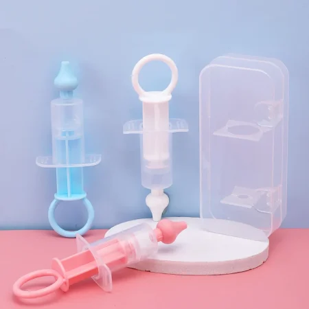 Medical Grade Portable Baby Nose Clean Soft Head Manual Syringe Cleaner Needle Type Infant Nasal Aspirator for Mucus Snot Wash