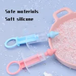 Medical Grade Portable Baby Nose Clean Soft Head Manual Syringe Cleaner Needle Type Infant Nasal Aspirator for Mucus Snot Wash