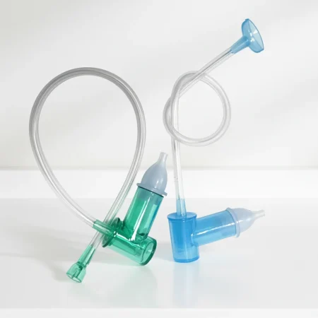 Medical Health Care Waterproof Anti Backflow Strong Suction Cleaner Manual Infant Baby Nasal Aspirator for Newborn Nose Washing