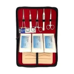 MEDICPAD Customizable Wholesale Silicone Manikin Suture Kit Designed for Medical Student and Nurse Training Tool Kits