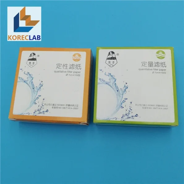 Medium Flow Rate Qualitative Filter Paper for Lab Consumables