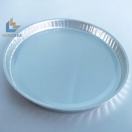 OD 102mm Aluminum Round Lab Weighing Pan Weighing Scale Dish