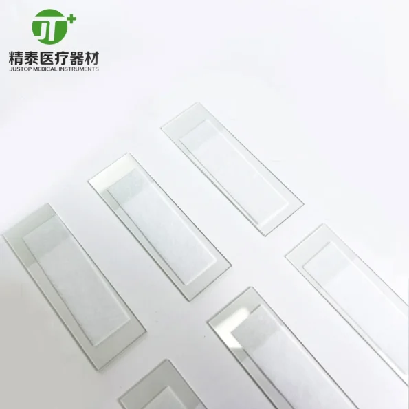 OEM Lab Medical Consumables Histology Frosted One End on One Side Ground Edges Hematology Prepared Cover Microscope Glass Slides