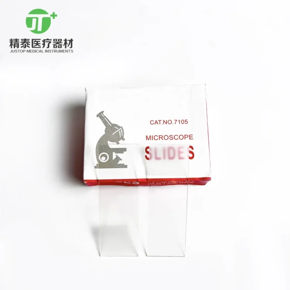 OEM Lab Medical Consumables Histology Frosted One End on One Side Ground Edges Hematology Prepared Cover Microscope Glass Slides