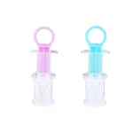 OEM Medicine Feeder Baby Medicine Syringe Food Grade Silicone BPA Free Infant Medicine Dispenser Pacifier Dropper Easy to Use