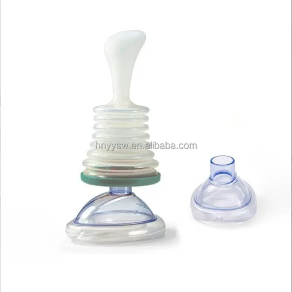 Outdoor First Aid Training Manikin Choking Mask for Breathing Trainer In-Stock CPR and Lung Capacity Training Device