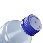 PP Plastic Reagent Bottle With Blue Screw Cap Graduated Wide Mouth Lab Storage Bottle 100/250/500/1000ml