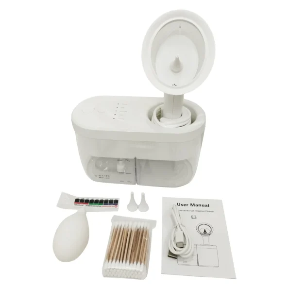 Professional Portable Reuse Waterproof Electric Deep Washing Ear Irrigation Flusher Earwax Removal Irrigator for Adult Children