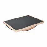 Professional Portable Wooden Balance Board for Leg Exercise Abs Workout Body-Focused Anti-Slip Rocker/Wobble Board for Standing