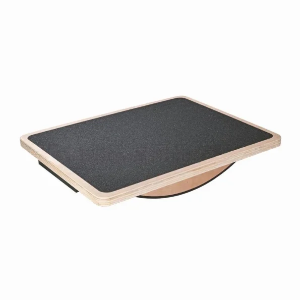 Professional Portable Wooden Balance Board for Leg Exercise Abs Workout Body-Focused Anti-Slip Rocker/Wobble Board for Standing