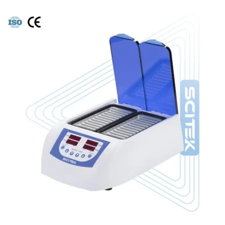 SCITEK 24 cards Capacity Reagent card incubator LED display 10~37℃ Ambient Temperature Two separate incubation positions for Lab