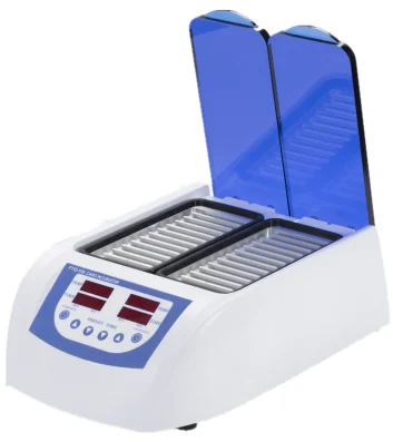 SCITEK 24 cards Capacity Reagent card incubator LED display 10~37℃ Ambient Temperature Two separate incubation positions for Lab