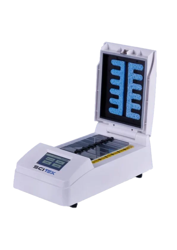 SCITEK 24 cards Capacity Reagent card incubator LED display 10~37℃ Ambient Temperature Two separate incubation positions for Lab