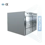 SCITEK -30℃ to -15℃ Corpse Refrigerator independent compressor independent refrigeration system 304 stainless steel