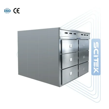 SCITEK -30℃ to -15℃ Corpse Refrigerator independent compressor independent refrigeration system 304 stainless steel