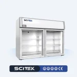SCITEK -86°C Ultra Low Temperature Freezer Direct Cool Intelligent Variable Frequency LCD Touch Screen Control Universal Caster