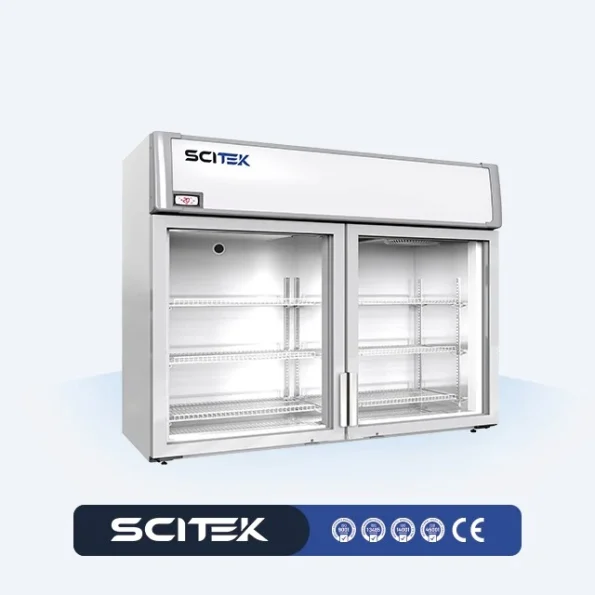 SCITEK -86°C Ultra Low Temperature Freezer Direct Cool Intelligent Variable Frequency LCD Touch Screen Control Universal Caster