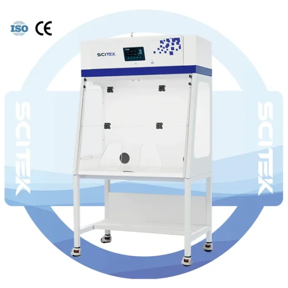 SCITEK Air Purifier Aerosol Adsorber Remove Pollutants Harmful Particles 1-3 Adjustable Air Speed Level Laboratory Air Purifier