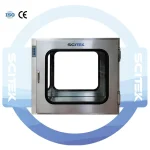 SCITEK Air Shower Pass Box 700x700x700mm Clean Booth Pass Box for Laboratory
