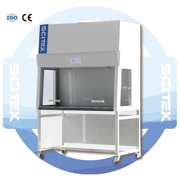 SCITEK Air Shower Pass Box 700x700x700mm Clean Booth Pass Box for Laboratory