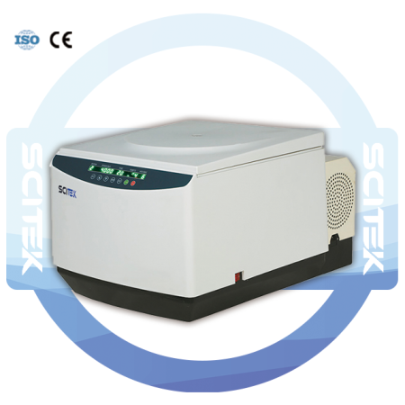 SCITEK Benchtop Low Speed High Capacity Refrigerated Centrifuge LED Display 8000rpm/5000rpm Laboratory Centrifuge