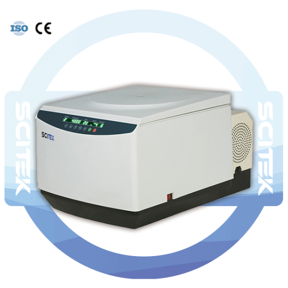 SCITEK Benchtop Low Speed High Capacity Refrigerated Centrifuge LED Display 8000rpm/5000rpm Laboratory Centrifuge