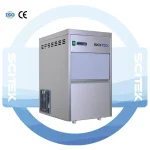 SCITEK Bullet Ice Maker Cylindrical Block Ice 25/50/80/120 Kg/24h Stainless Steel Air-Cooled Laboratory Use